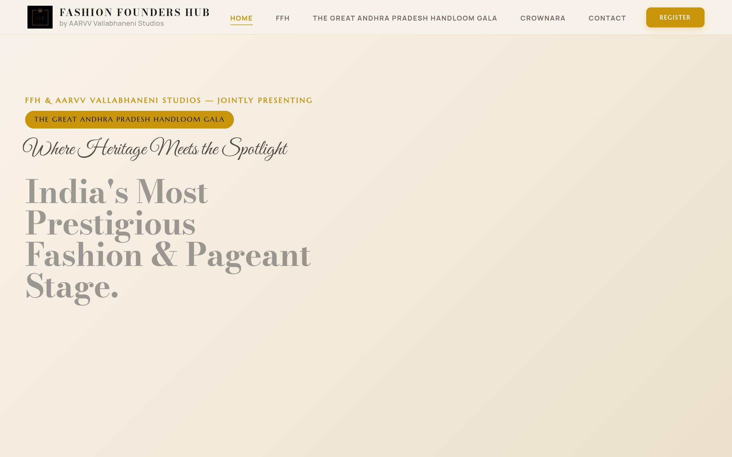 Future Fashion website by vcreate