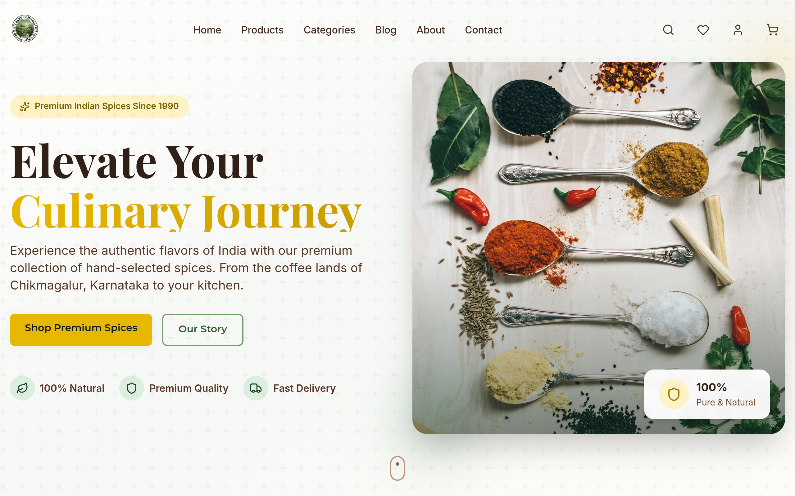Misty Agro website by vcreate